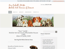 Tablet Screenshot of doccahill.com